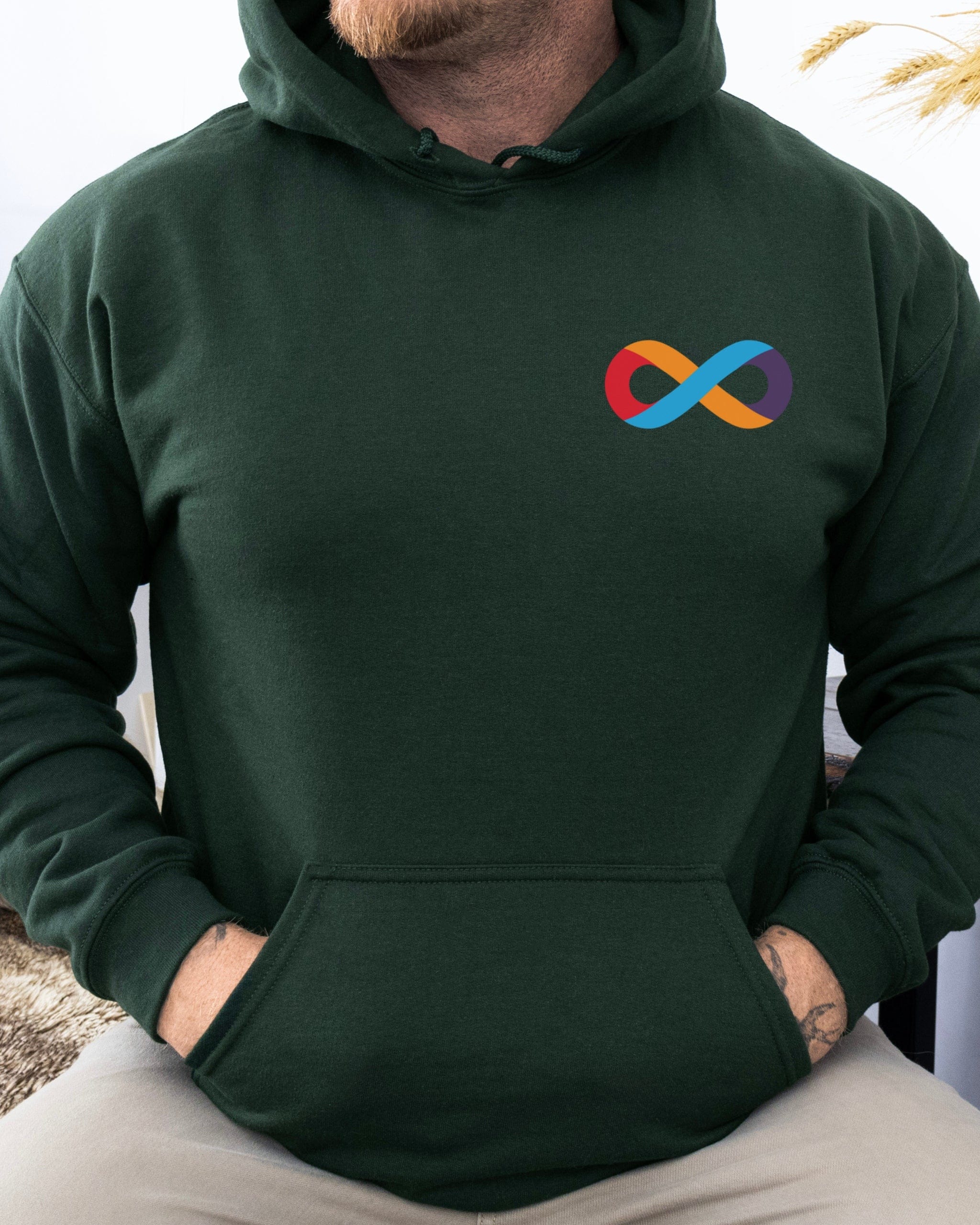 I Love Someone With Autism Hoodie-Neurodiversity, ADHD & Autism Awareness & Acceptance Hoodie by Daily Bloom