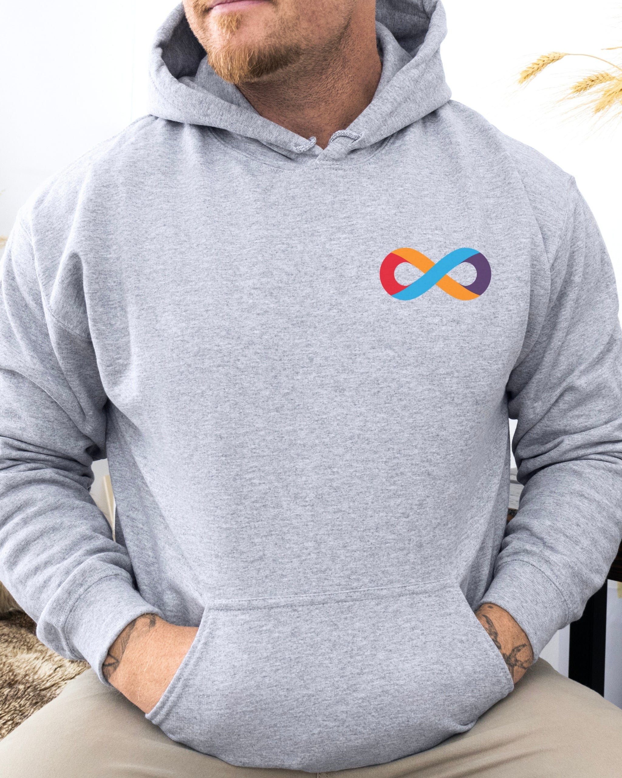 I Love Someone With Autism Hoodie-Neurodiversity, ADHD & Autism Awareness & Acceptance Hoodie by Daily Bloom