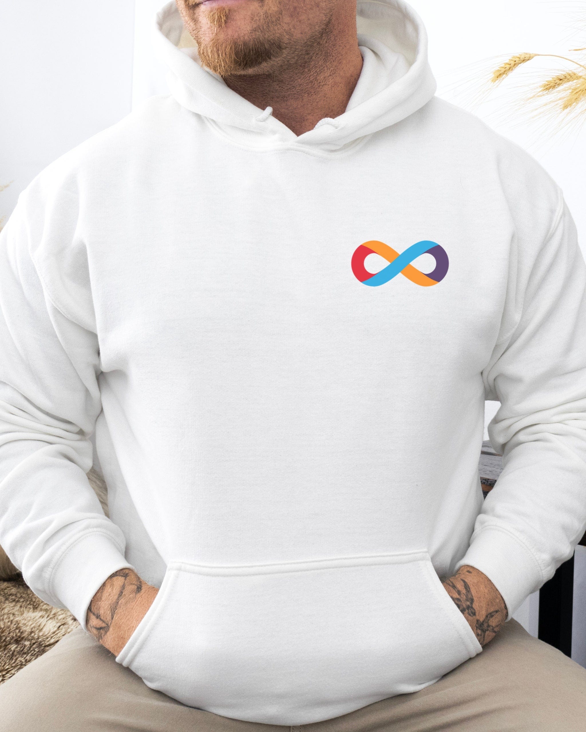 I Love Someone With Autism Hoodie-Neurodiversity, ADHD & Autism Awareness & Acceptance Hoodie by Daily Bloom