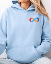 I Love Someone With Autism Hoodie-Neurodiversity, ADHD & Autism Awareness & Acceptance Hoodie by Daily Bloom