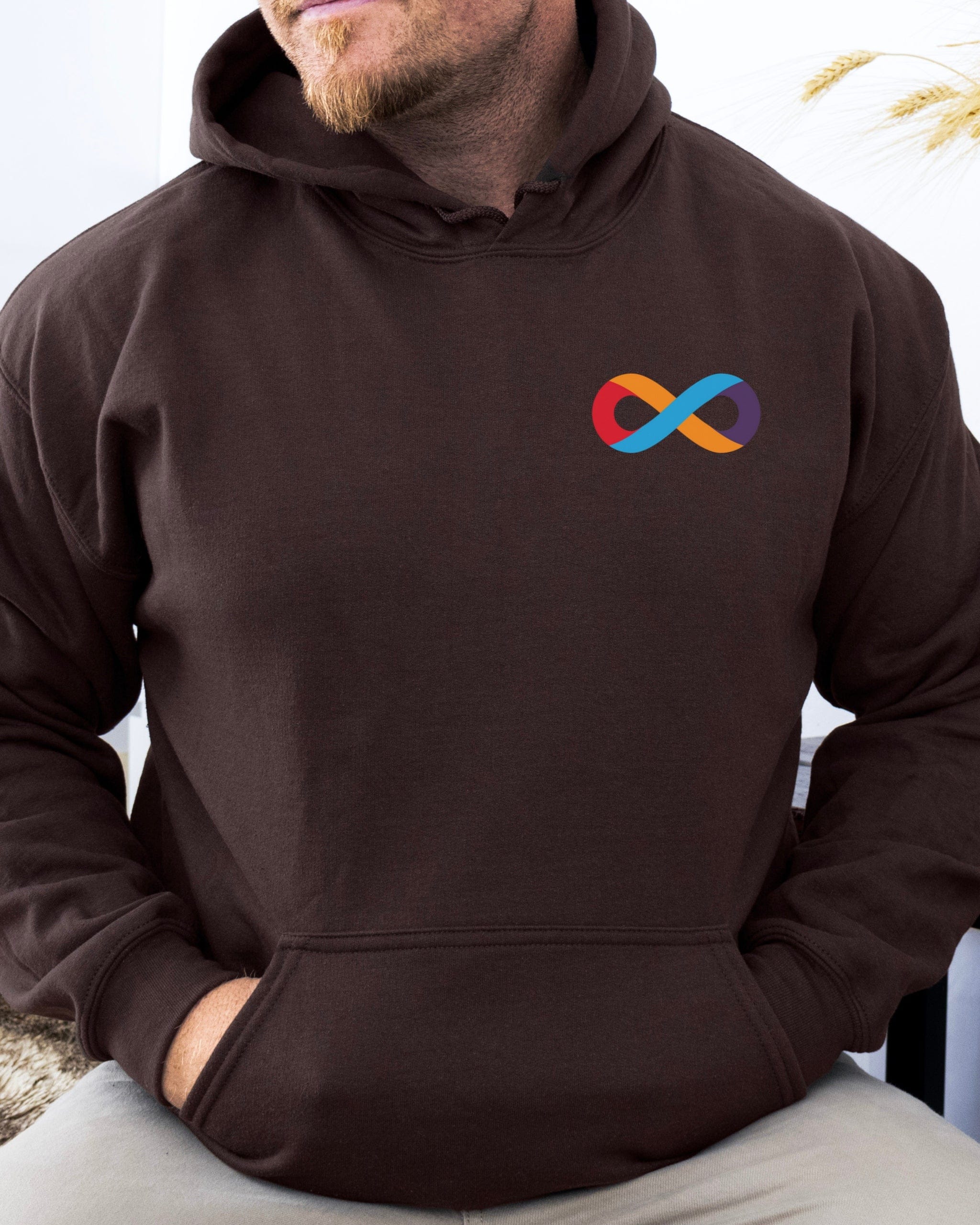 I Love Someone With Autism Hoodie-Neurodiversity, ADHD & Autism Awareness & Acceptance Hoodie by Daily Bloom