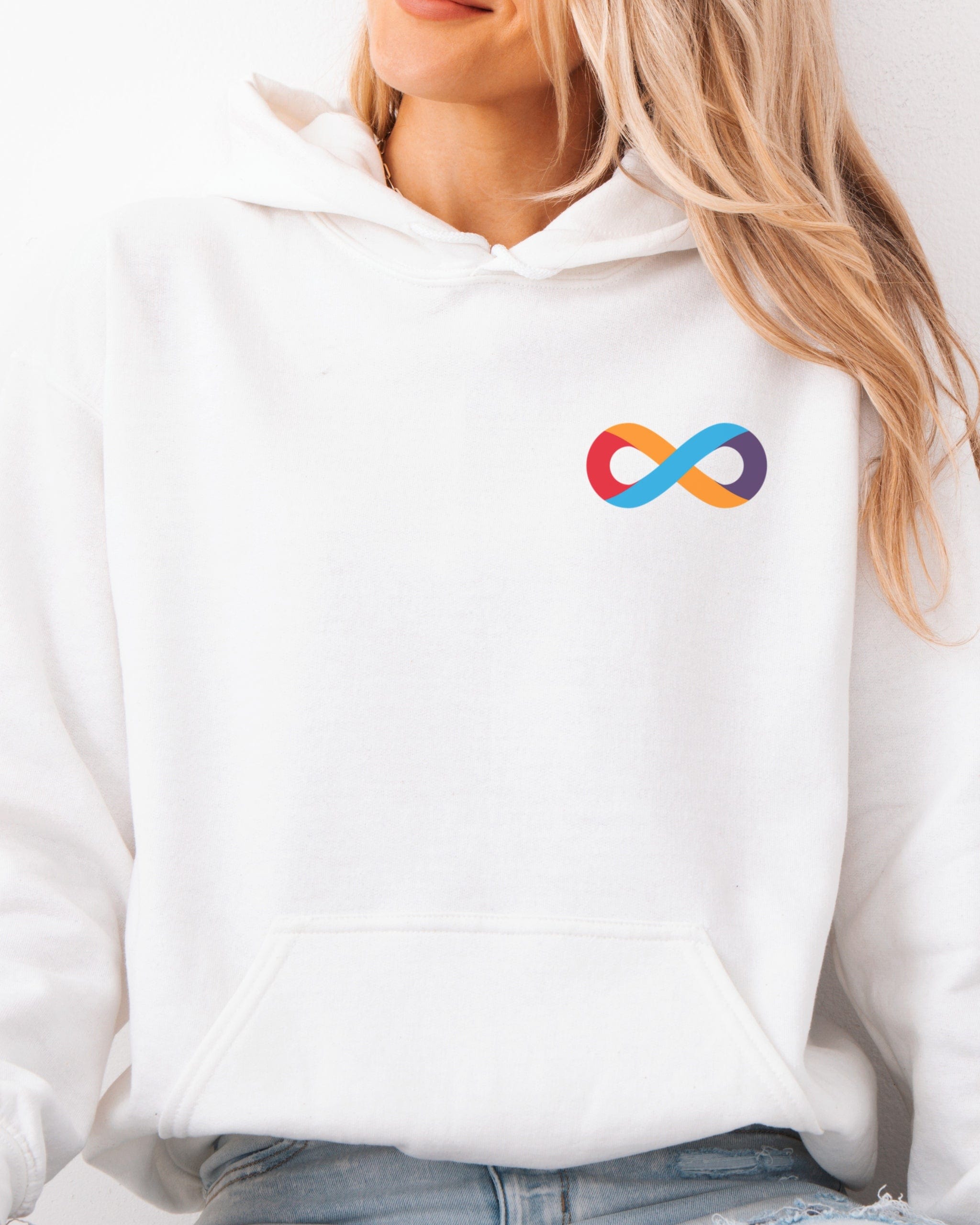 I Love Someone With Autism Hoodie-Neurodiversity, ADHD & Autism Awareness & Acceptance Hoodie by Daily Bloom