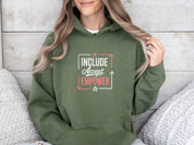 Include Accept Empower Hoodie-Neurodiversity, ADHD & Autism Awareness & Acceptance Hoodie by Daily Bloom