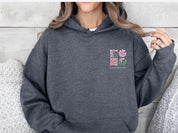 Inclusion Blooms Here Hoodie-Neurodiversity, ADHD & Autism Awareness & Acceptance Hoodie by Daily Bloom
