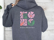 Inclusion Blooms Here Hoodie-Neurodiversity, ADHD & Autism Awareness & Acceptance Hoodie by Daily Bloom