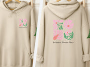 Inclusion Blooms Here Hoodie-Sand-Neurodiversity, ADHD & Autism Awareness & Acceptance Hoodie by Daily Bloom