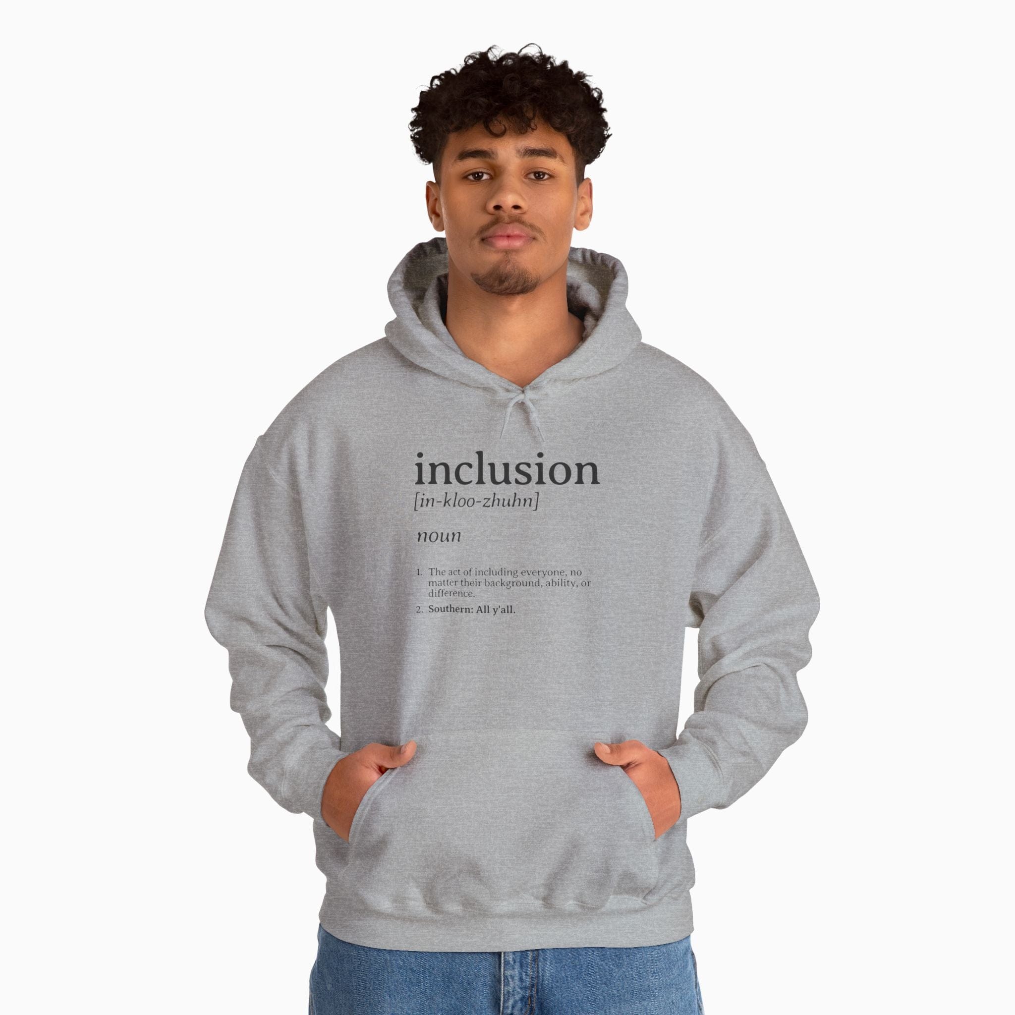 Autism Hoodie By Daily Bloom Inclusion Definition - Southern Style Hoodie