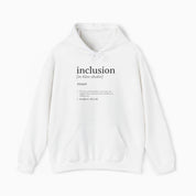 Autism Hoodie By Daily Bloom Inclusion Definition - Southern Style Hoodie White / S