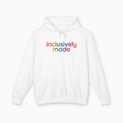 Autism Hoodie By Daily Bloom Inclusively Made Comfort Colors Lightweight Hoodie White / S