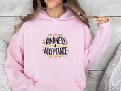 Kindness + Acceptance Hoodie-Neurodiversity, ADHD & Autism Awareness & Acceptance Hoodie by Daily Bloom