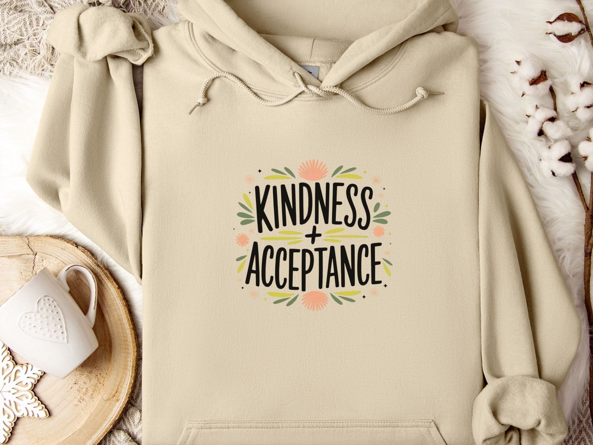 Autism Hoodie - Kindness + Acceptance Hoodie - Daily Bloom