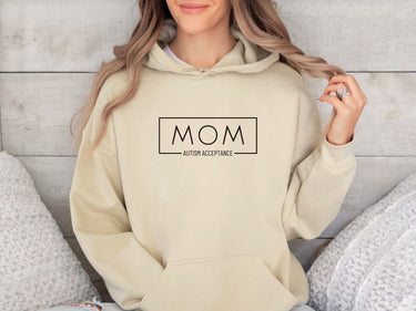 Autism Hoodie - Mom Autism Acceptance Frame Hoodie - Daily Bloom