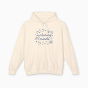 Autism Hoodie By Daily Bloom Nurturing Minds Comfort Colors Lightweight Hoodie Ivory / S