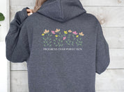 Progress Over Perfection Hoodie-Neurodiversity, ADHD & Autism Awareness & Acceptance Hoodie by Daily Bloom