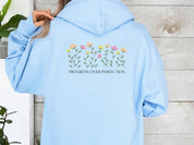 Progress Over Perfection Hoodie-Neurodiversity, ADHD & Autism Awareness & Acceptance Hoodie by Daily Bloom