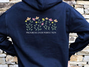 Progress Over Perfection Hoodie-Neurodiversity, ADHD & Autism Awareness & Acceptance Hoodie by Daily Bloom