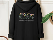 Progress Over Perfection Hoodie-Black-Neurodiversity, ADHD & Autism Awareness & Acceptance Hoodie by Daily Bloom