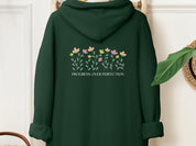 Progress Over Perfection Hoodie-Forest Green-Neurodiversity, ADHD & Autism Awareness & Acceptance Hoodie by Daily Bloom