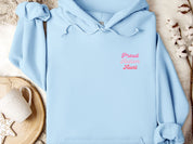 Proud Autism Aunt Hoodie-Light Blue-Neurodiversity, ADHD & Autism Awareness & Acceptance Hoodie by Daily Bloom