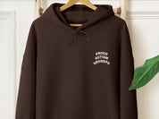 Proud Autism Grandpa Hoodie-Dark Chocolate-Neurodiversity, ADHD & Autism Awareness & Acceptance Hoodie by Daily Bloom