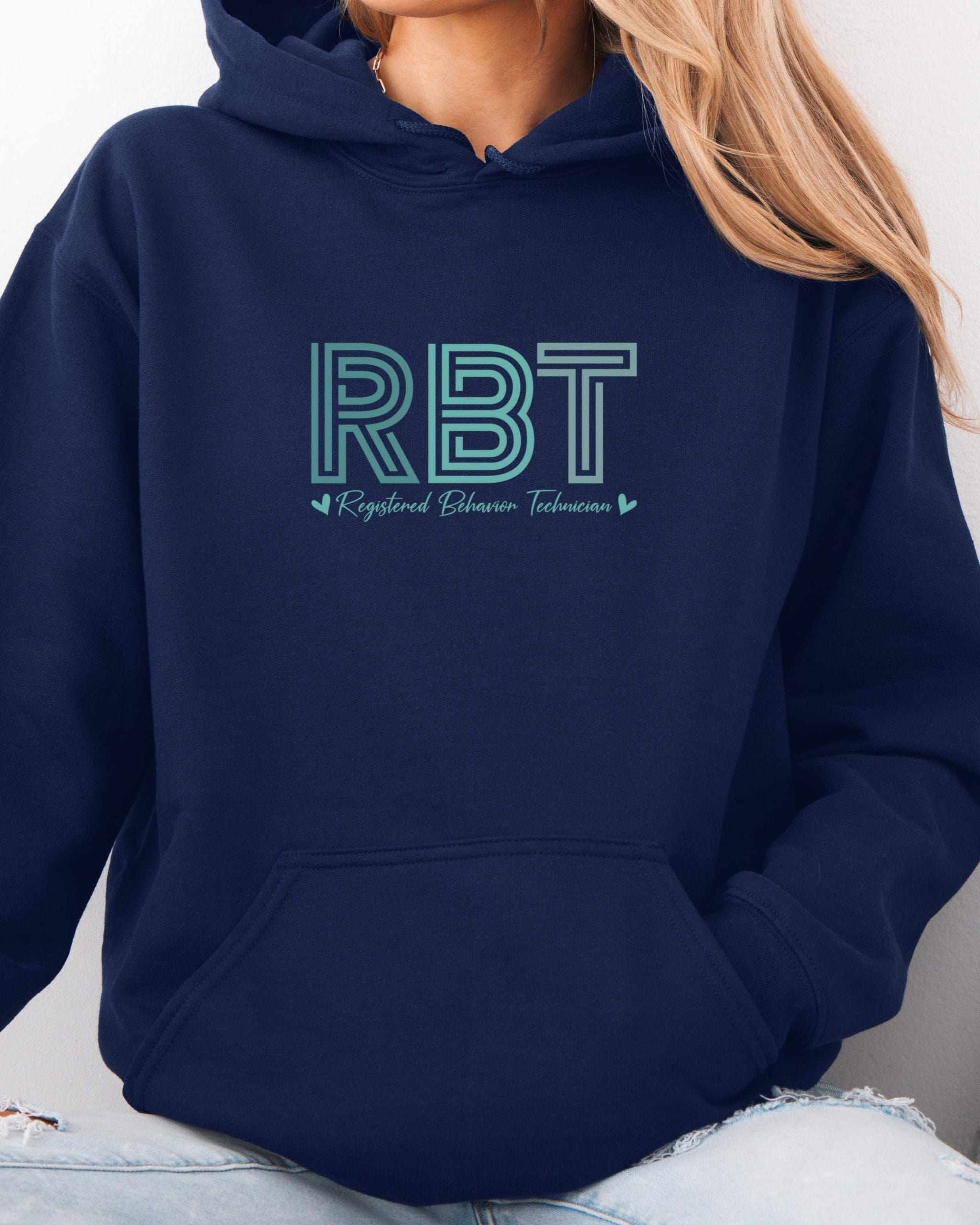 RBT Geometric Hoodie-Neurodiversity, ADHD & Autism Awareness & Acceptance Hoodie by Daily Bloom