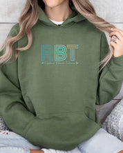 RBT Geometric Hoodie-Neurodiversity, ADHD & Autism Awareness & Acceptance Hoodie by Daily Bloom