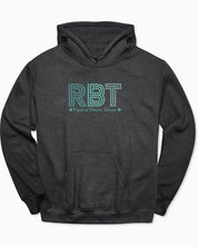 RBT Geometric Hoodie-Dark Heather-Neurodiversity, ADHD & Autism Awareness & Acceptance Hoodie by Daily Bloom
