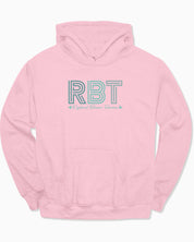 RBT Geometric Hoodie-Light Pink-Neurodiversity, ADHD & Autism Awareness & Acceptance Hoodie by Daily Bloom