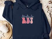 RBT Groovy Wildflowers Hoodie-Navy-Neurodiversity, ADHD & Autism Awareness & Acceptance Hoodie by Daily Bloom