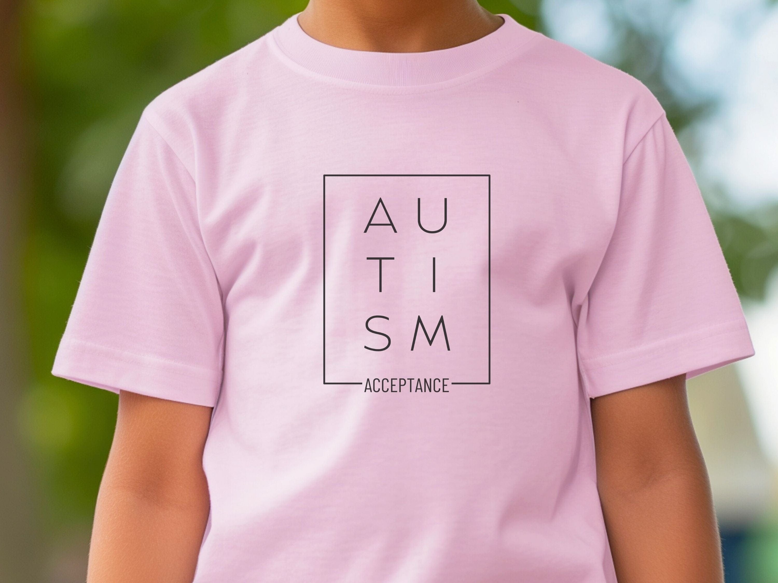 Autism Acceptance Box Kids T-Shirt-Neurodiversity, ADHD & Autism Awareness & Acceptance Kids clothes by Daily Bloom