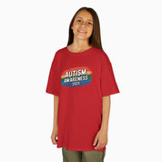Autism Kids clothes By Daily Bloom Autism Awareness 2025 - Brushstrokes of Awareness Youth T-Shirt