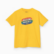 Autism Kids clothes By Daily Bloom Autism Awareness 2025 - Brushstrokes of Awareness Youth T-Shirt Daisy / XS