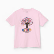 Autism Kids clothes By Daily Bloom Autism Awareness 2025 - Tree of Acceptance Youth T-Shirt Light Pink / XS