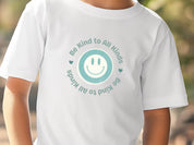 Be Kind to All Kinds Kids T-Shirt-Neurodiversity, ADHD & Autism Awareness & Acceptance Kids clothes by Daily Bloom