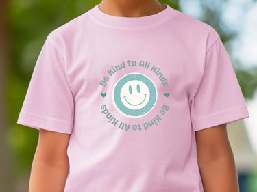 Autism Kids clothes - Be Kind to All Kinds Kids T-Shirt - Daily Bloom