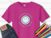 Be Kind to All Kinds Kids T-Shirt-Heliconia-Neurodiversity, ADHD & Autism Awareness & Acceptance Kids clothes by Daily Bloom