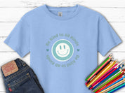 Be Kind to All Kinds Kids T-Shirt-Light Blue-Neurodiversity, ADHD & Autism Awareness & Acceptance Kids clothes by Daily Bloom