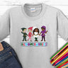 Autism Kids clothes - Bloom Buddies Holding Hands Kids T-Shirt - Daily Bloom