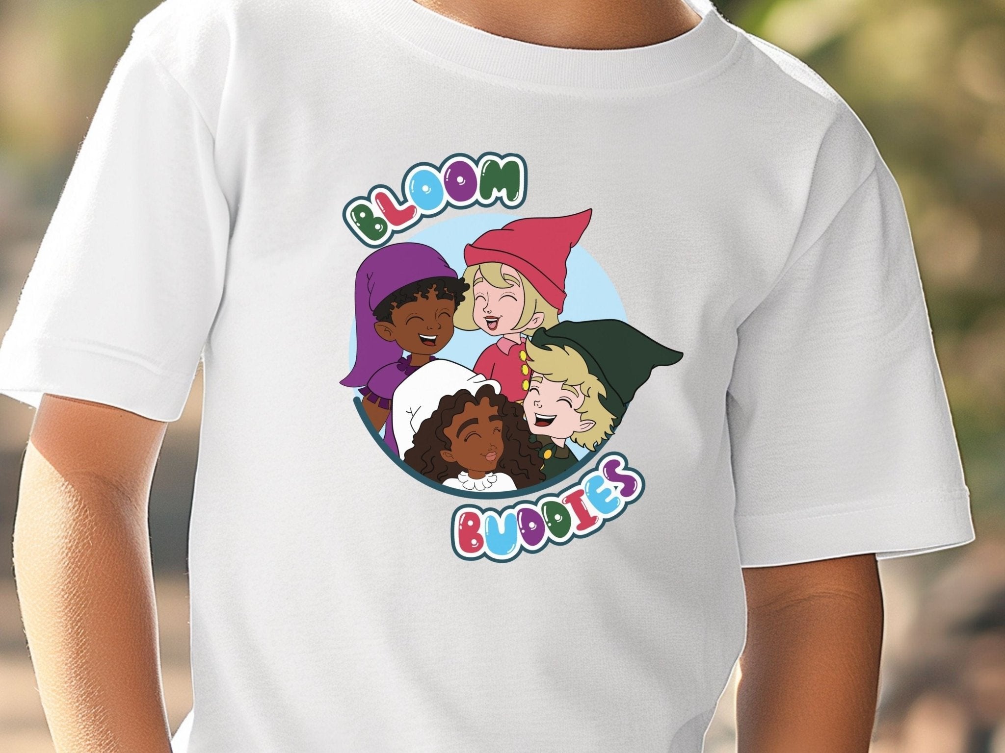Autism Kids clothes - Bloom Buddies Profile Pictures Kids T-Shirt - Daily Bloom