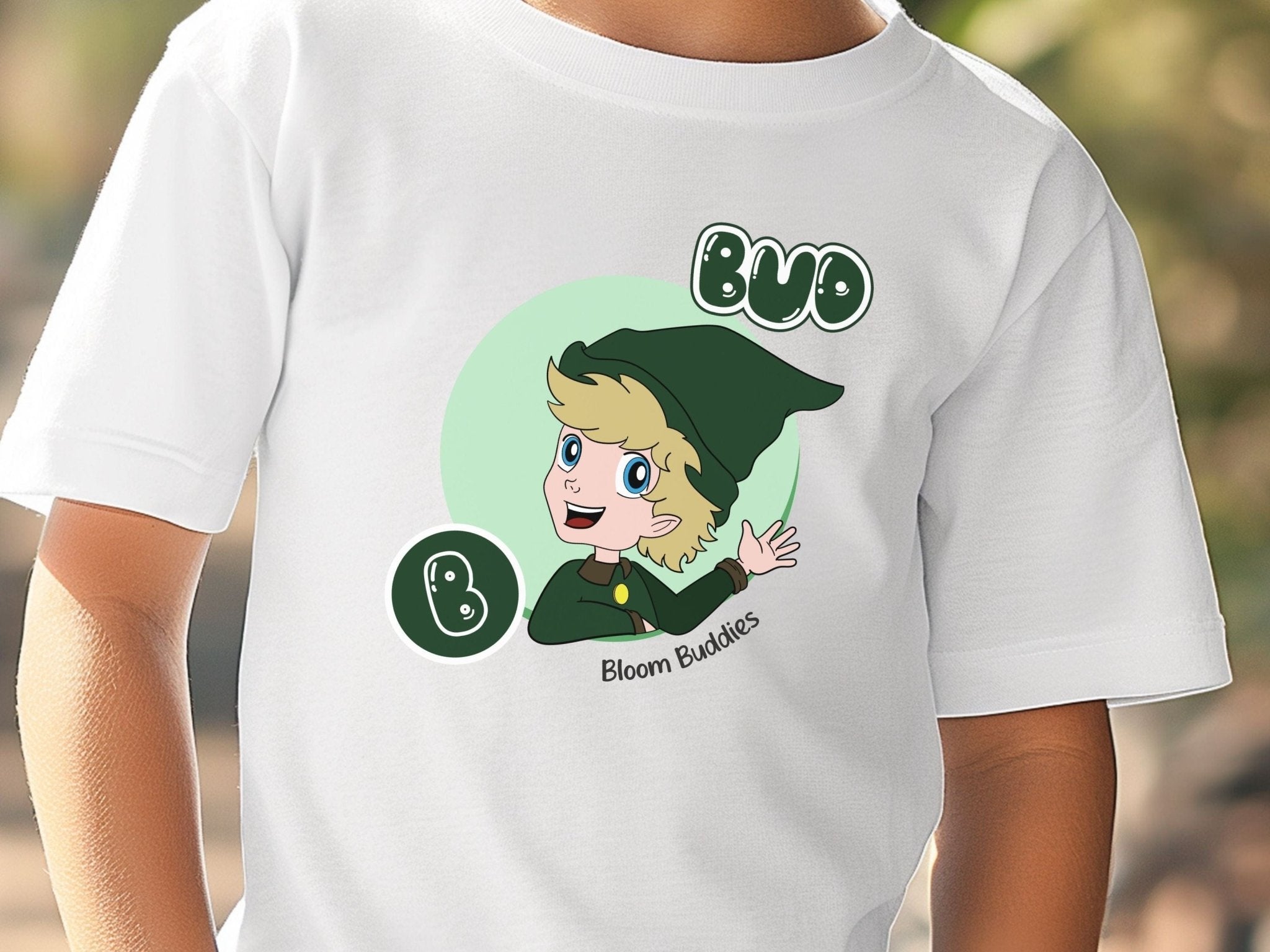 Autism Kids clothes - Bud Profile Picture - Bloom Buddies Kids T-Shirt - Daily Bloom