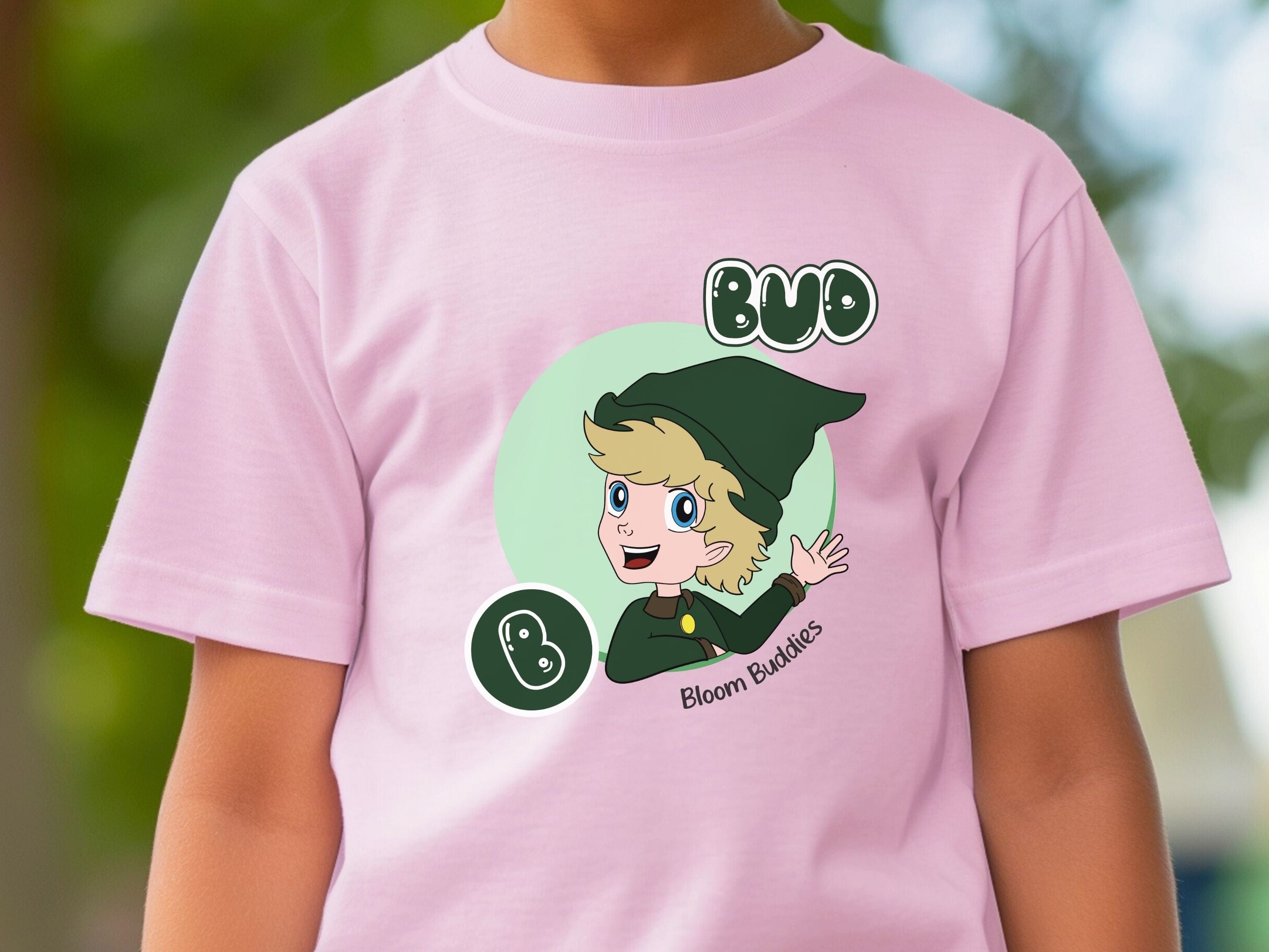 Bud Profile Picture - Bloom Buddies Kids T-Shirt-Neurodiversity, ADHD & Autism Awareness & Acceptance Kids clothes by Daily Bloom