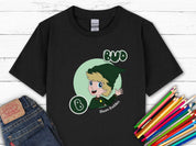 Bud Profile Picture - Bloom Buddies Kids T-Shirt-Black-Neurodiversity, ADHD & Autism Awareness & Acceptance Kids clothes by Daily Bloom