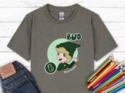 Bud Profile Picture - Bloom Buddies Kids T-Shirt-Charcoal-Neurodiversity, ADHD & Autism Awareness & Acceptance Kids clothes by Daily Bloom