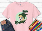 Bud Profile Picture - Bloom Buddies Kids T-Shirt-Light Pink-Neurodiversity, ADHD & Autism Awareness & Acceptance Kids clothes by Daily Bloom