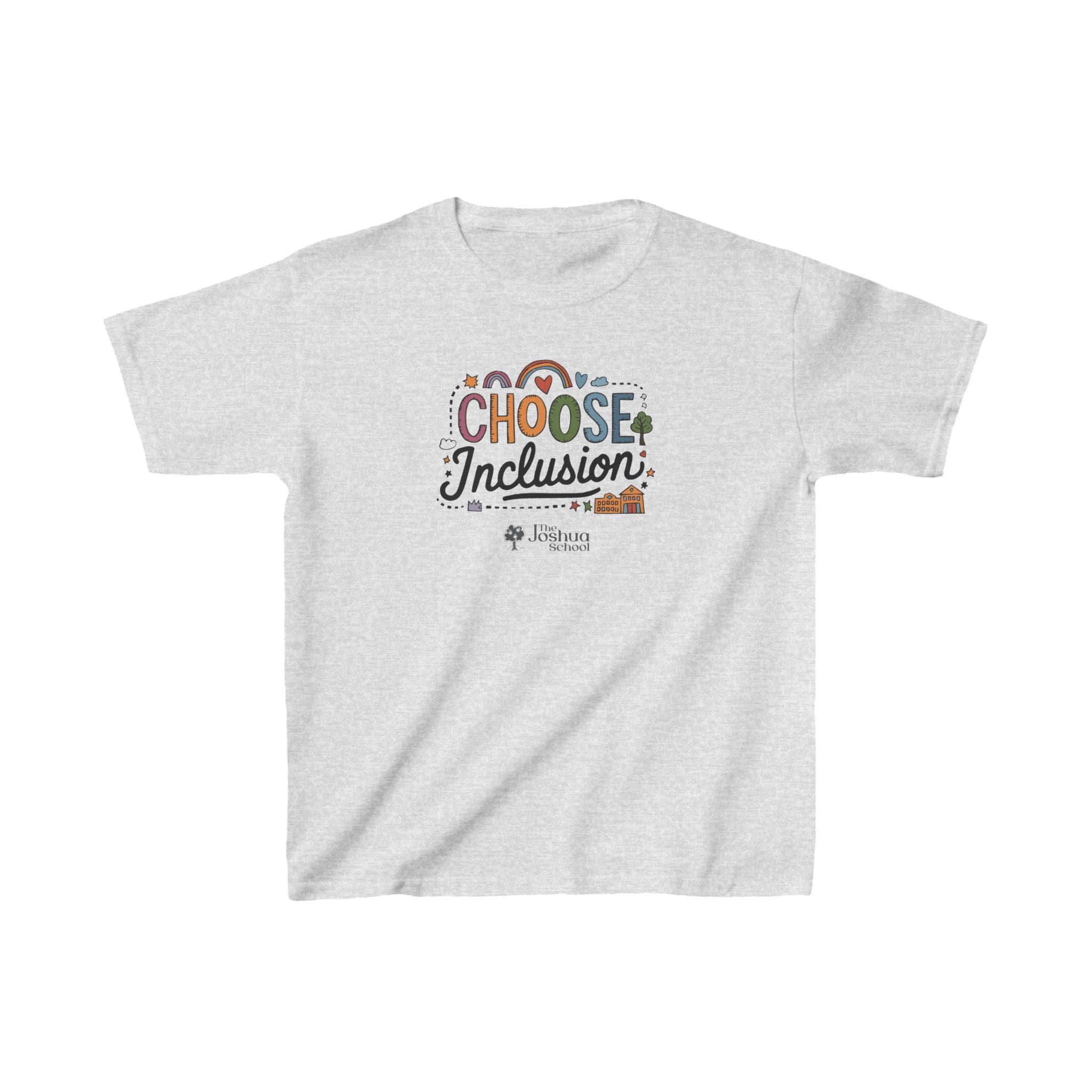 Autism Kids clothes - Choose Inclusions Kids T-Shirt - The Joshua School - Daily Bloom