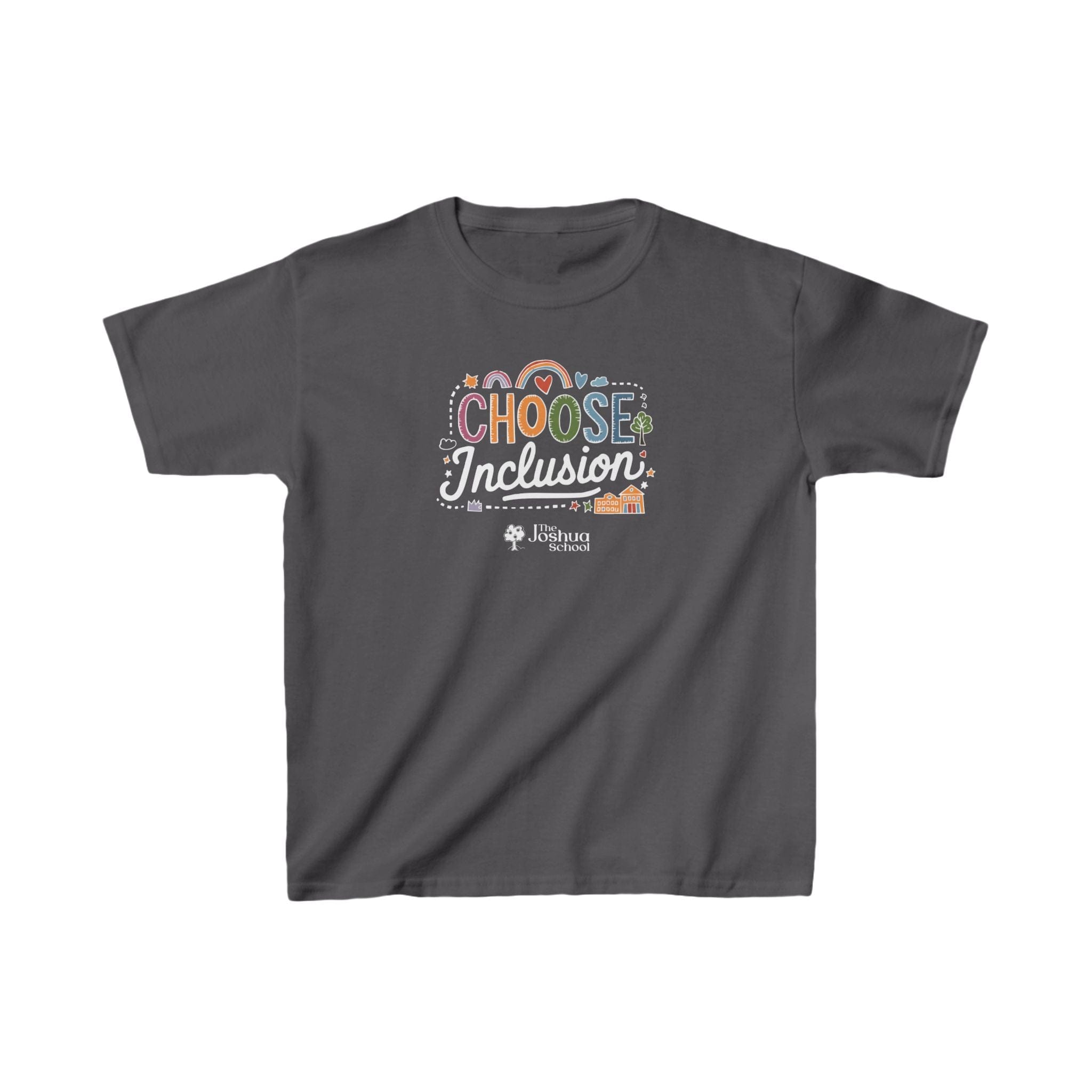 Autism Kids clothes - Choose Inclusions Kids T-Shirt - The Joshua School - Daily Bloom