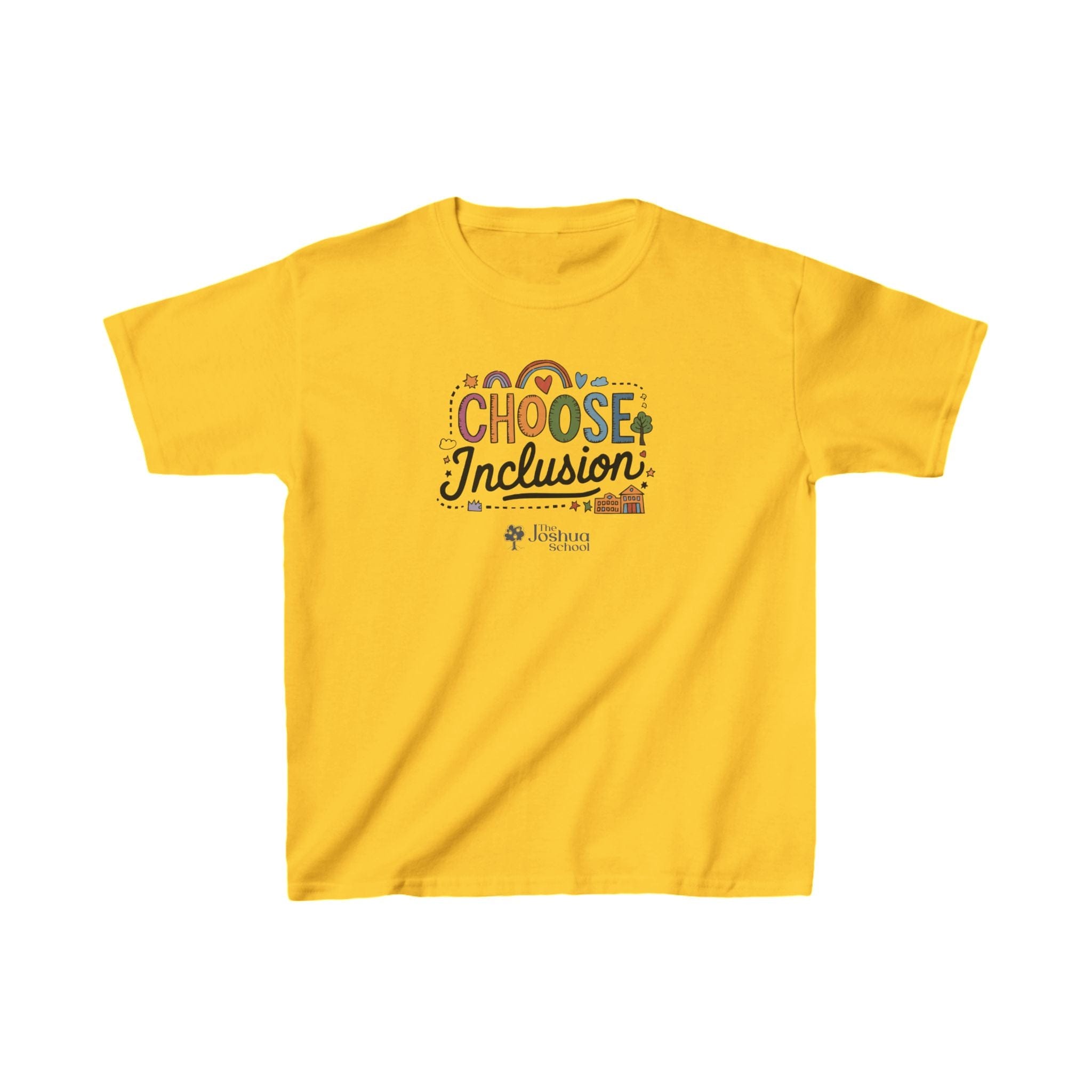 Autism Kids clothes - Choose Inclusions Kids T-Shirt - The Joshua School - Daily Bloom