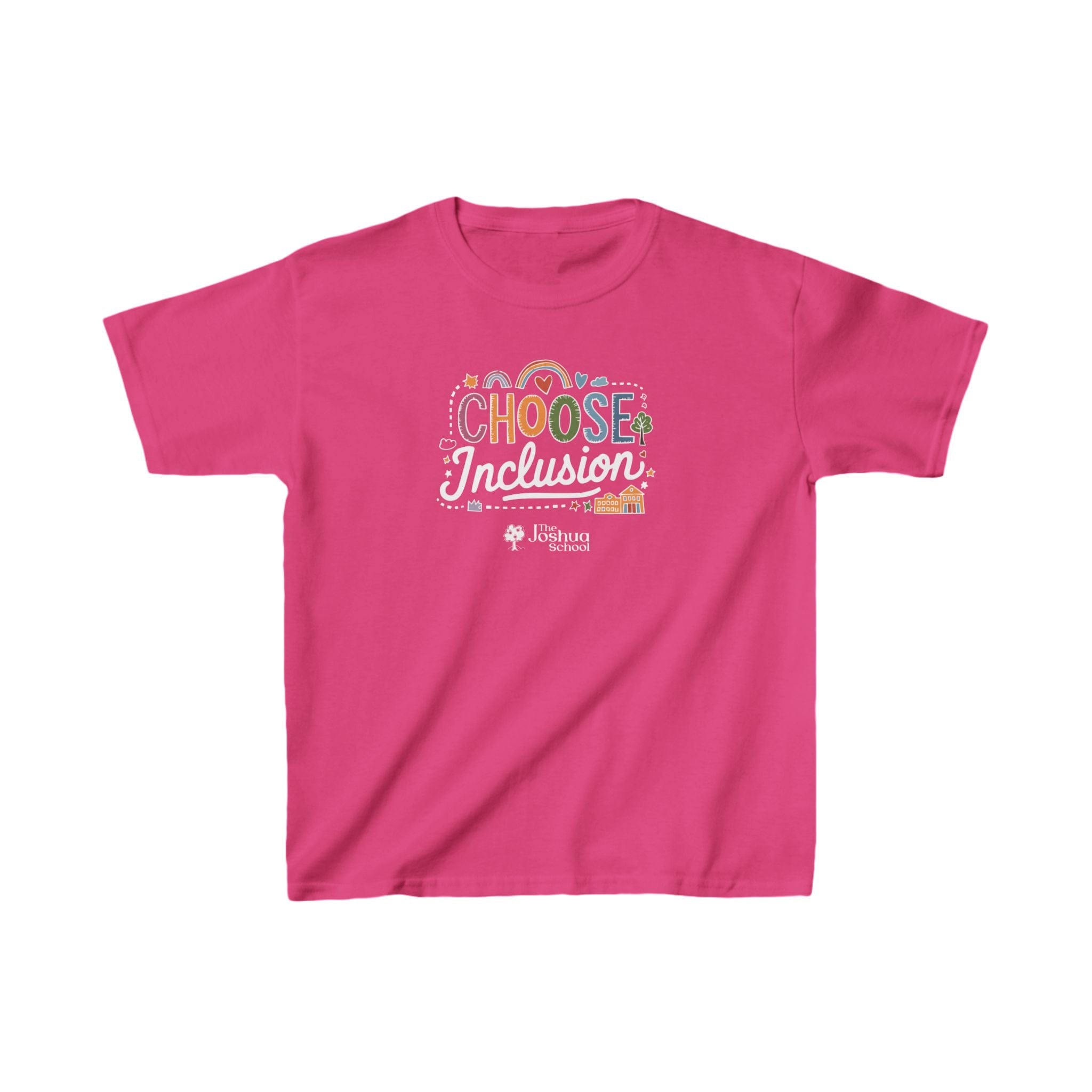 Autism Kids clothes - Choose Inclusions Kids T-Shirt - The Joshua School - Daily Bloom