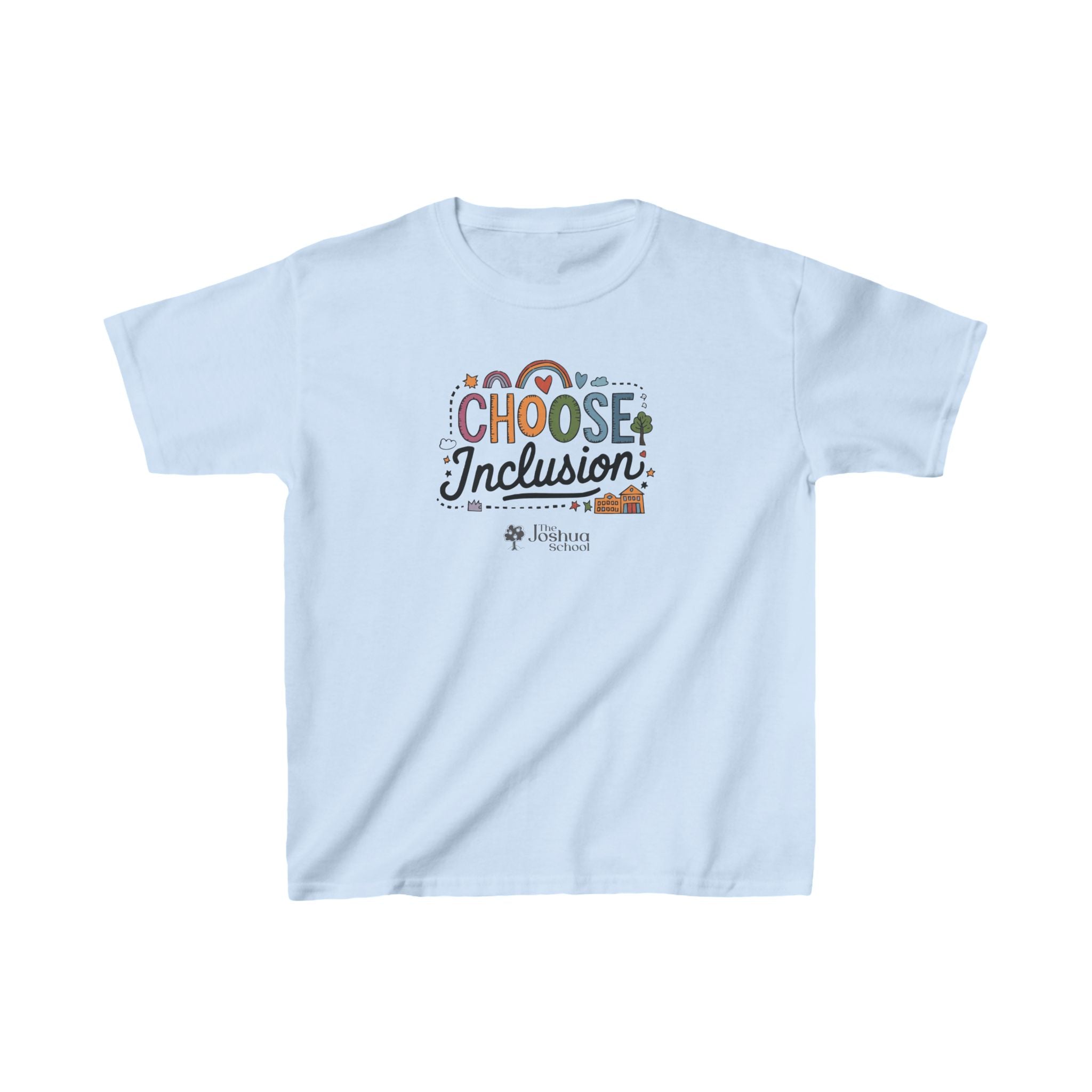 Autism Kids clothes - Choose Inclusions Kids T-Shirt - The Joshua School - Daily Bloom