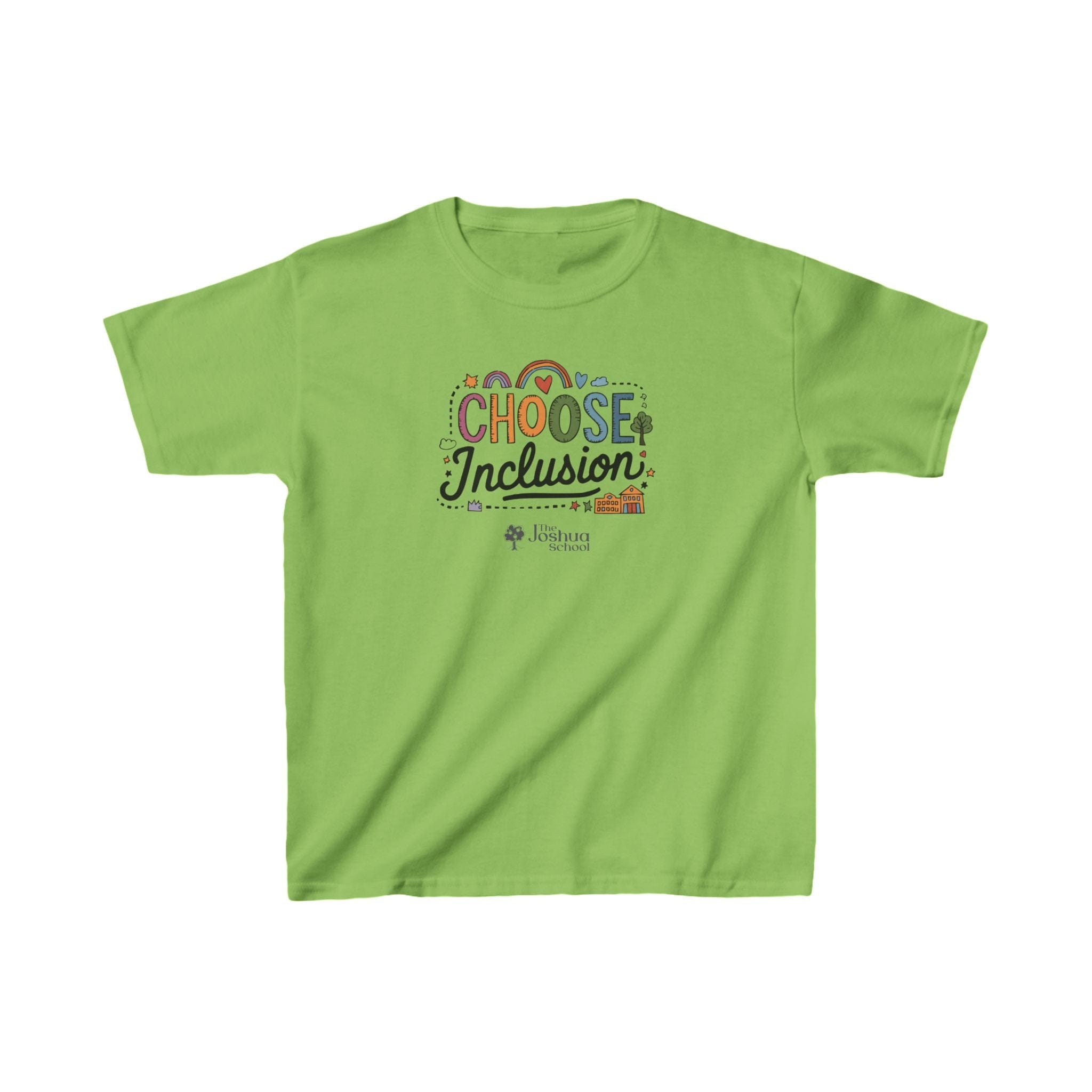 Autism Kids clothes - Choose Inclusions Kids T-Shirt - The Joshua School - Daily Bloom